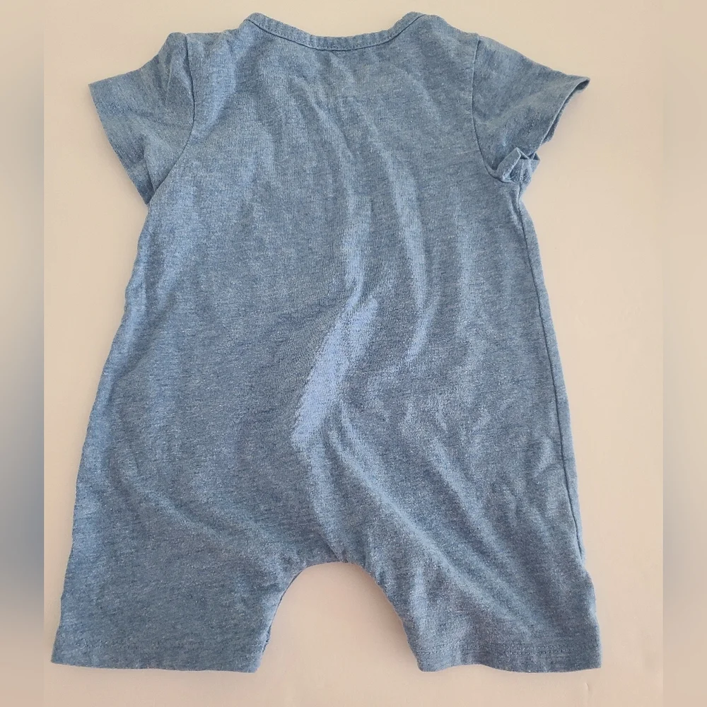 Peanuts Baby Boy Romper One Piece Size 9 Months